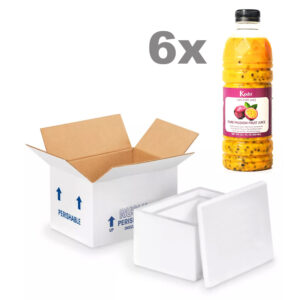 6 Bottles of Passion Fruit Juice